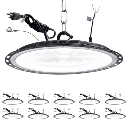 UFO LED High Bay, 150W, 19500LM, Indoor, ETL